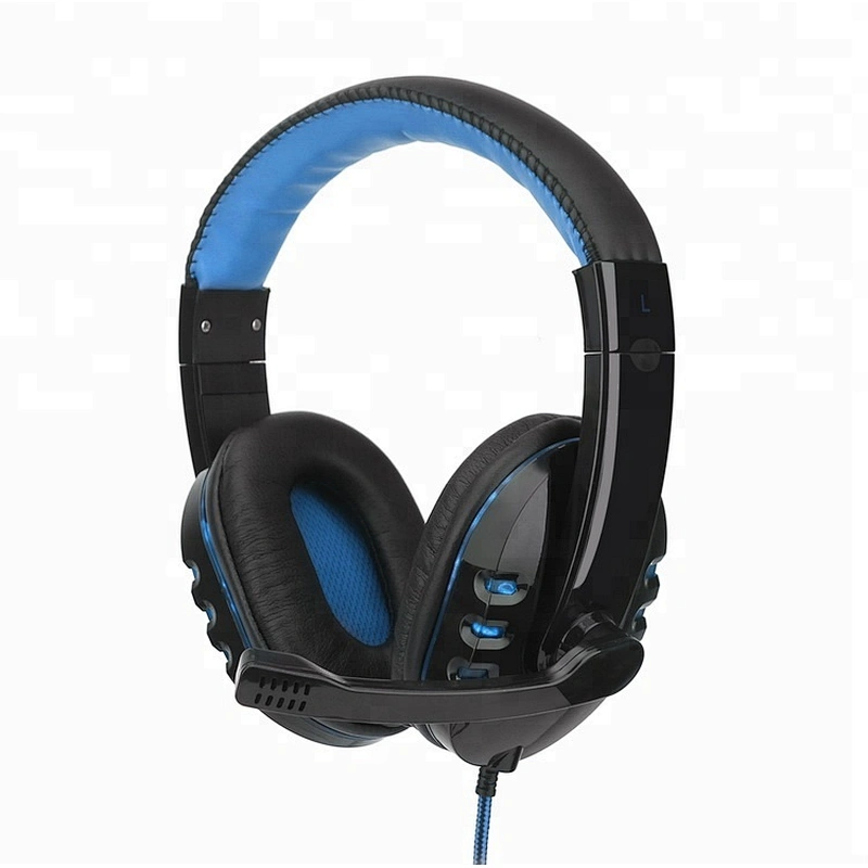 Stylish Stereo Gaming Headphones Game Headset With Mic Headband for PC computer MP3/4/5 without LED