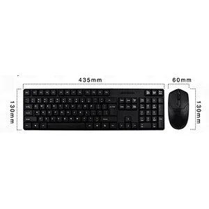 Wired  Keyboard Mouse Combo for Home Office Teclado