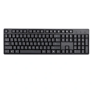 Wired USB Keyboard Office Espanol Taclado  Spanish Keyboard