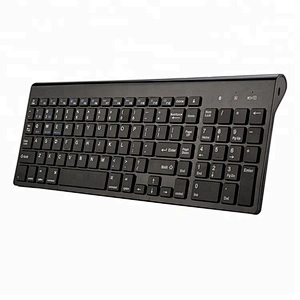 Slim  USB Wire Dual-mode Wireless Blue tooth Keyboard WK6805
