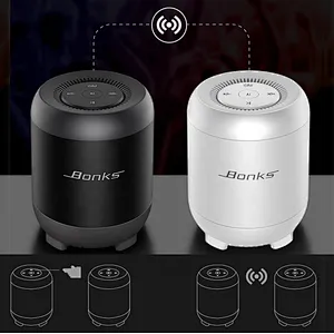 Macaron Inpods littleFun tws speaker Mini speaker subwoofer wireless portable extra bass stero waterproof support TF card usb BT