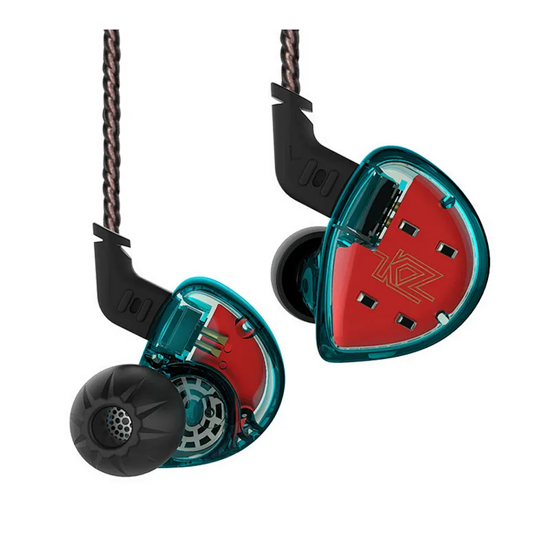 KZ ES4 Wired In Ear Earphone Earbuds with Removable Cable