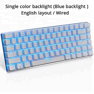 mechanical gaming keyboard wired Russian/English 26 key