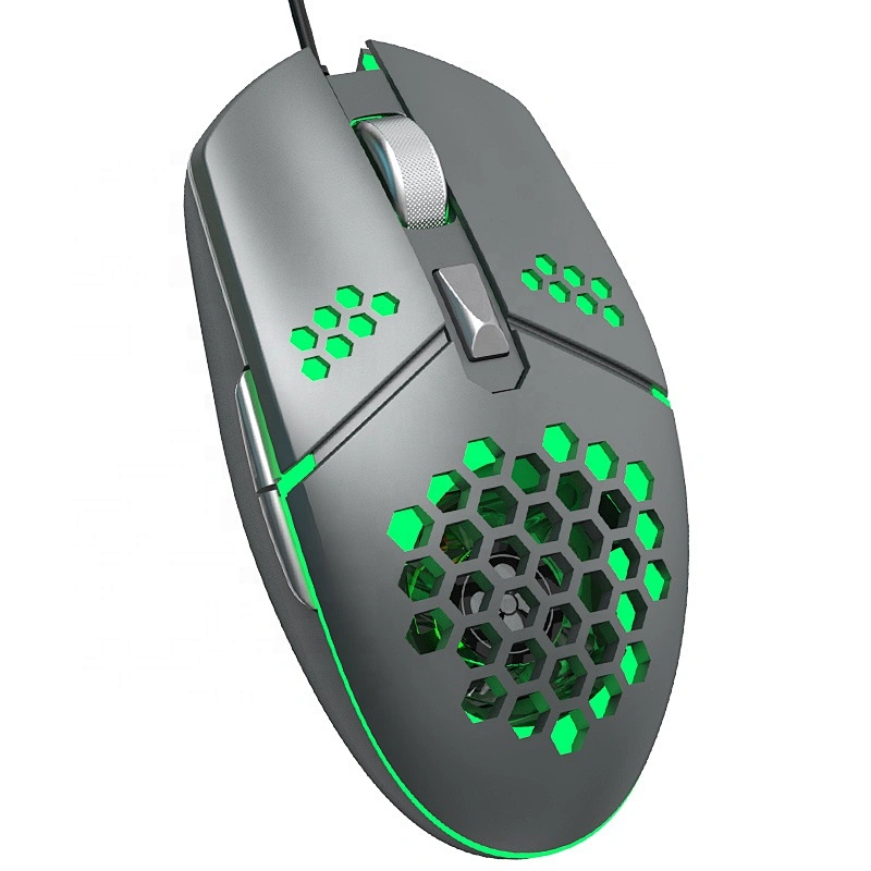 Hot Sale Wired Hole Mouse Hexagon Mouse Honeycomb Mouse