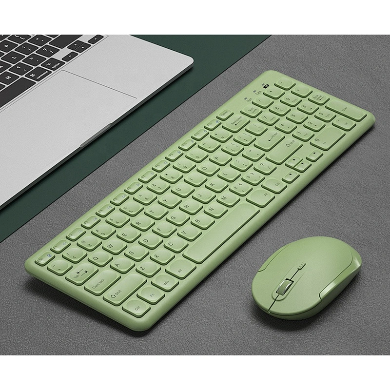 Kawaii 2.4G Wireless Teclado Wireless Keyboard and Mouse combo