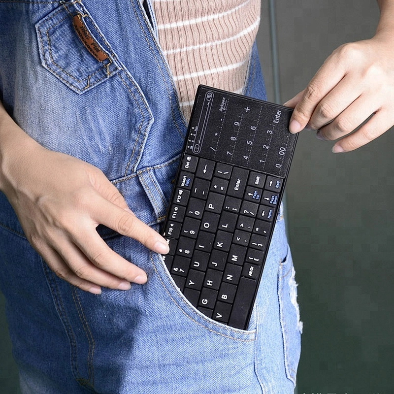 Wireless Blue tooth Keyboard with Touchpad  Teclado BK6805