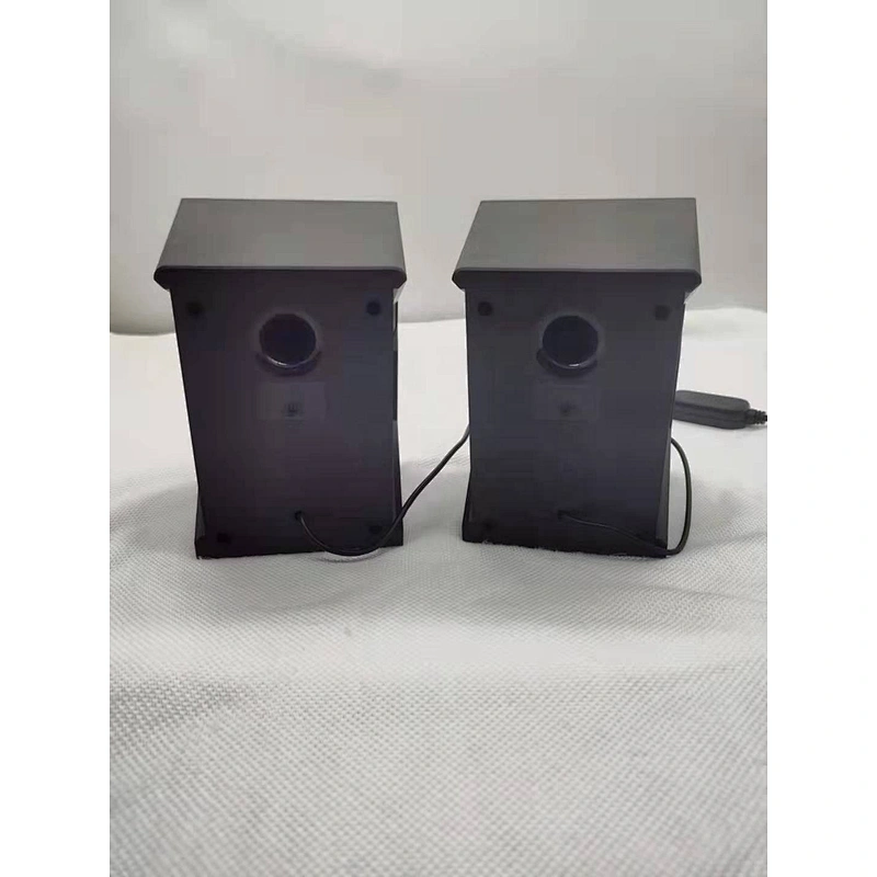 Led 2.0 Speaker aux 3.5mm stereo surround music RGB speakers sound bar for computer 2.0 PC home notebook TV Lighted loudspeakers