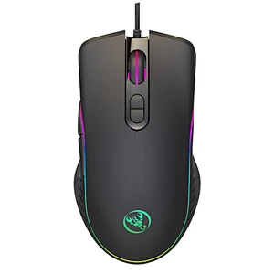 RGB Wired 7D LED Light Gaming Optical RGB Mouse Gamer 6400DPI