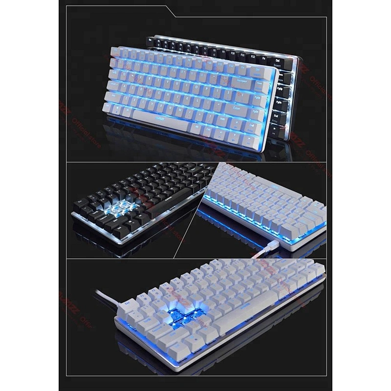 mechanical gaming keyboard wired Russian/English 26 key