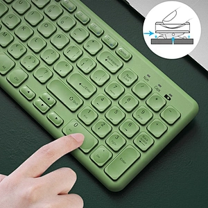 Kawaii 2.4G Wireless Teclado Wireless Keyboard and Mouse combo