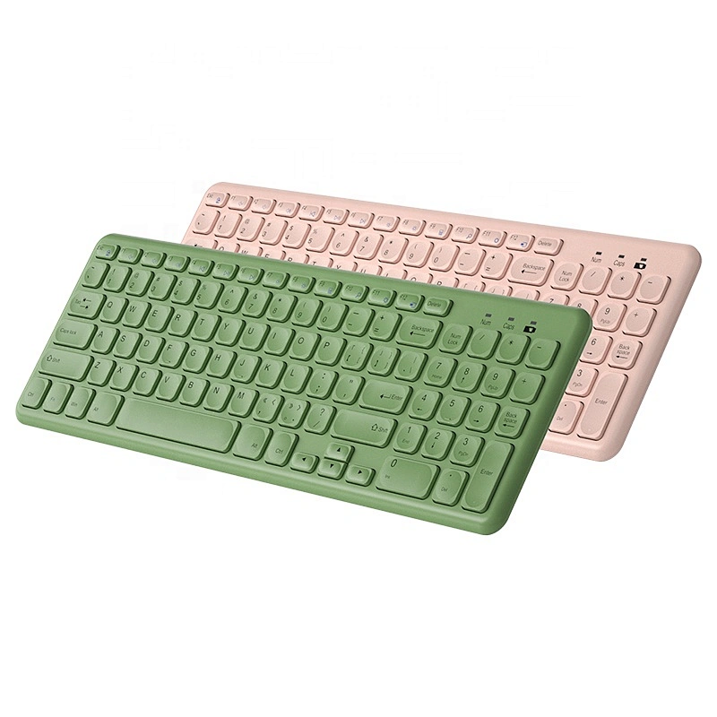 Kawaii 2.4G Wireless Teclado Wireless Keyboard and Mouse combo
