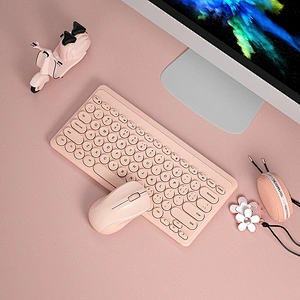 Cute Kawaii 2.4G Wireless magic keyboard