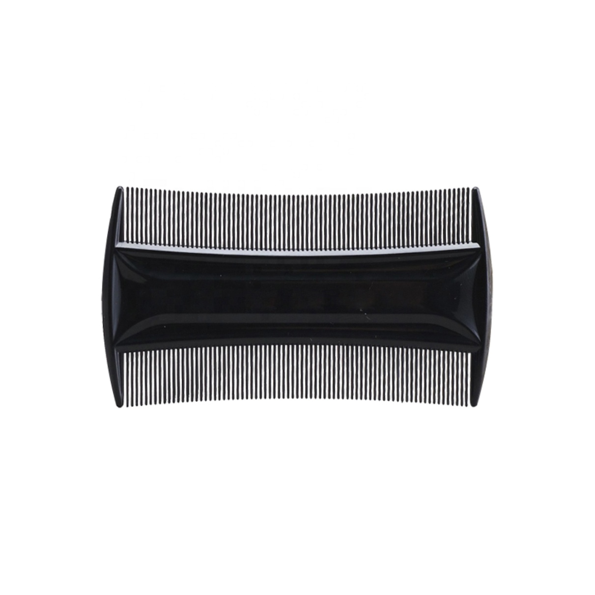 Tianba ABS 13539 82mm ABS molded-grip double-sided fine-tooth comb