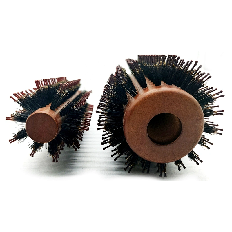 Wooden round brush