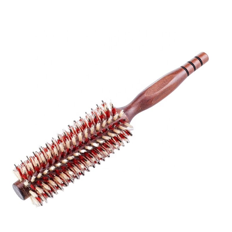 Wooden round brush