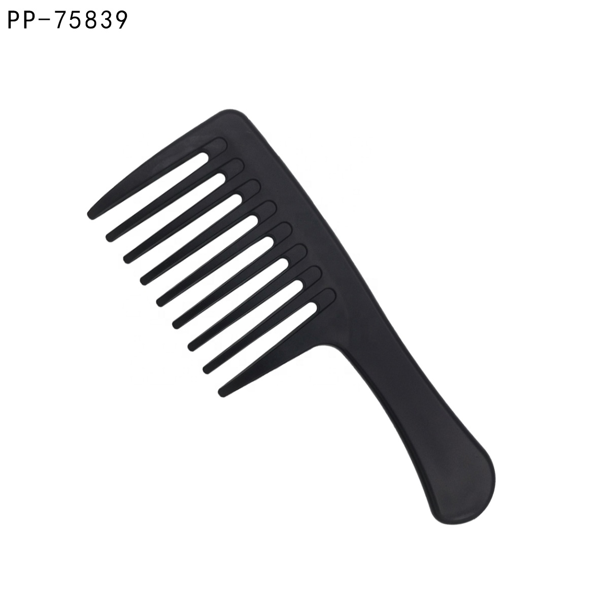 Tianba PP 75839 165mm PP compact handled wide-tooth comb