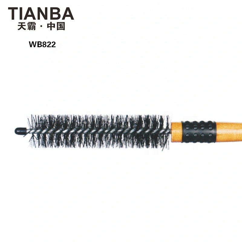 Wooden round brush