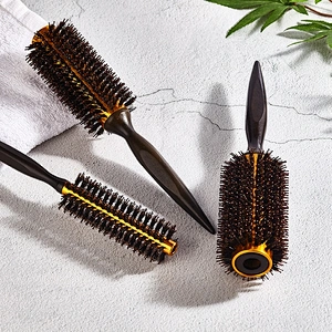 Wooden round brush