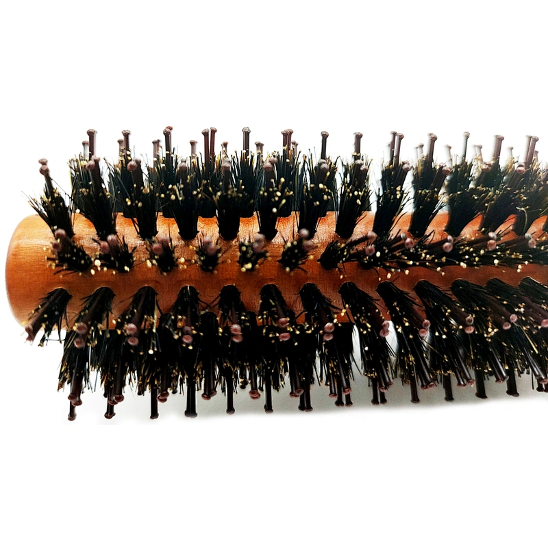Wooden round brush