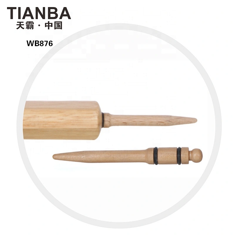 Wooden round brush