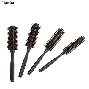Wooden round brush
