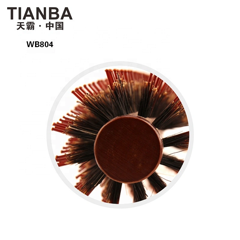 Wooden round brush