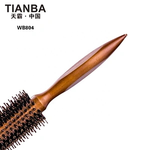 Wooden round brush