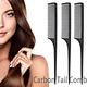 fiber carbon hair comb