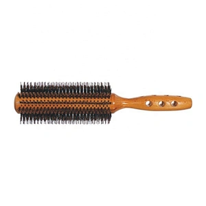 Wooden round brush
