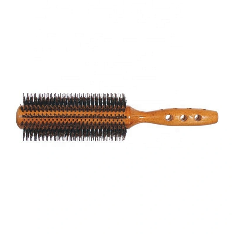 Wooden round brush