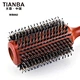 round wooden brush