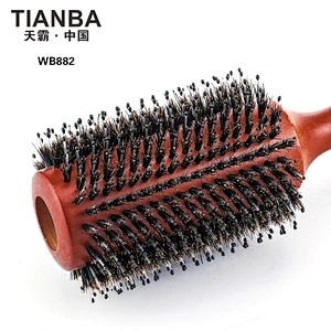 Wooden round brush
