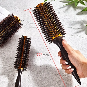 Wooden round brush