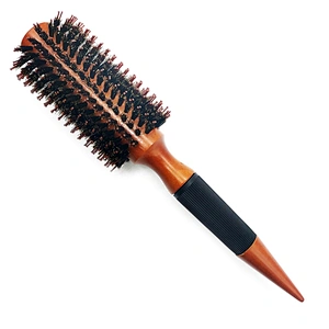 Wooden round brush