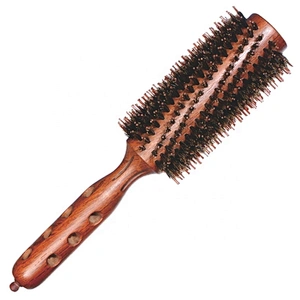 Wooden round brush