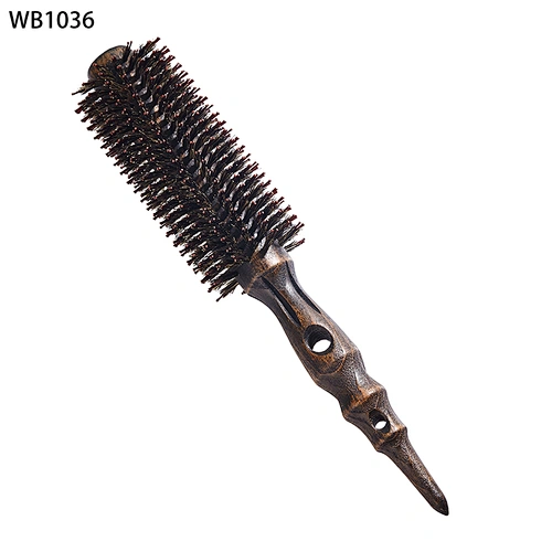 Wooden round brush