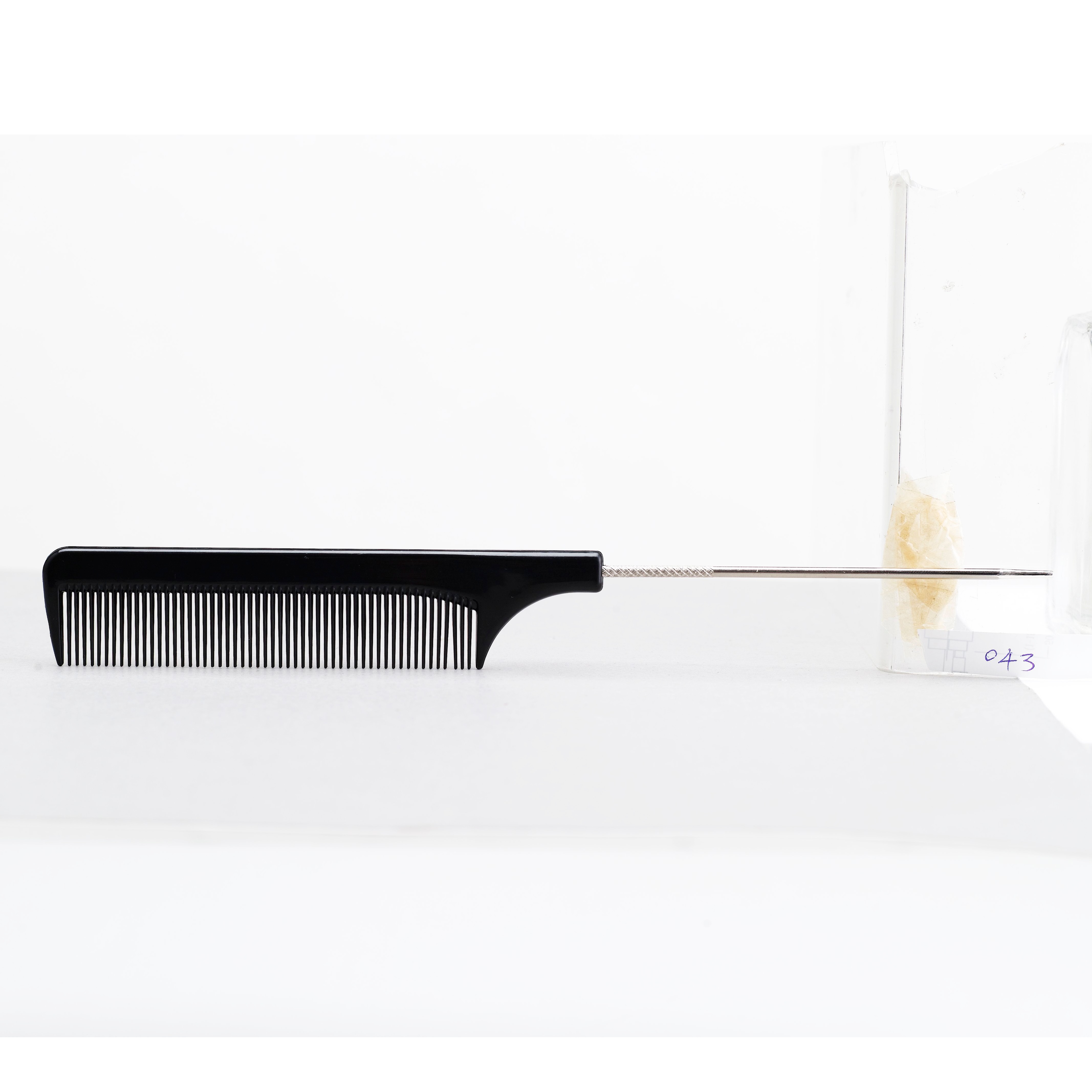 Tianba ABS 04339 232 mm fine-tooth pin-tail comb
