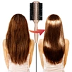 foldable hair brush round