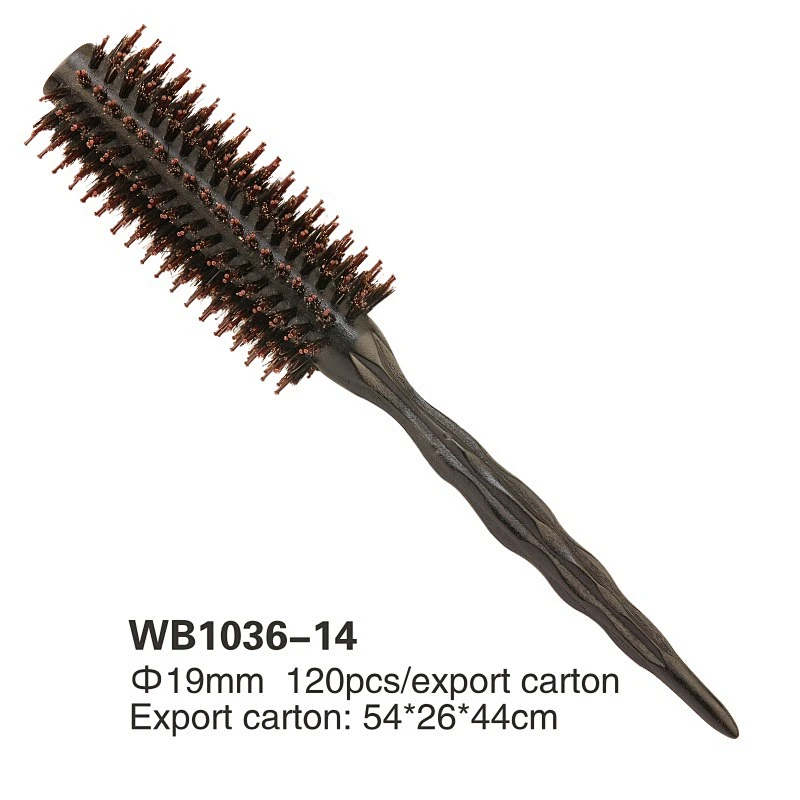 Wooden round brush