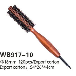 Wooden round brush