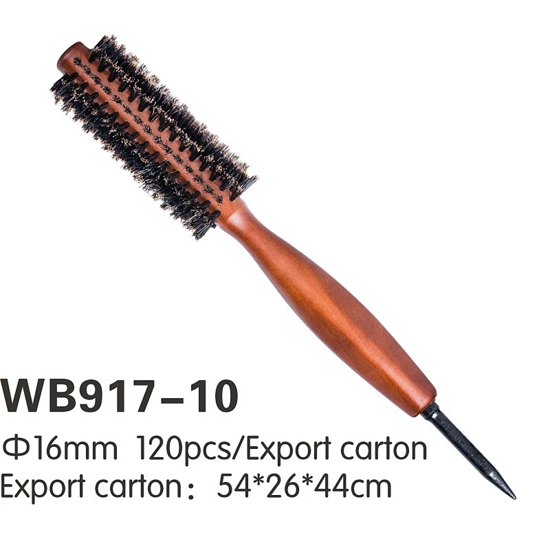 Wooden round brush