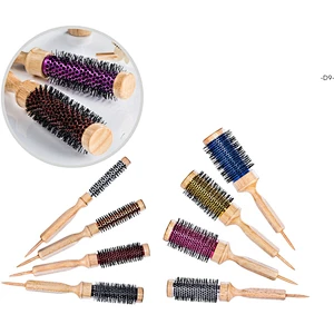 Wooden round brush