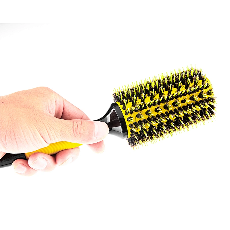 Wooden round brush