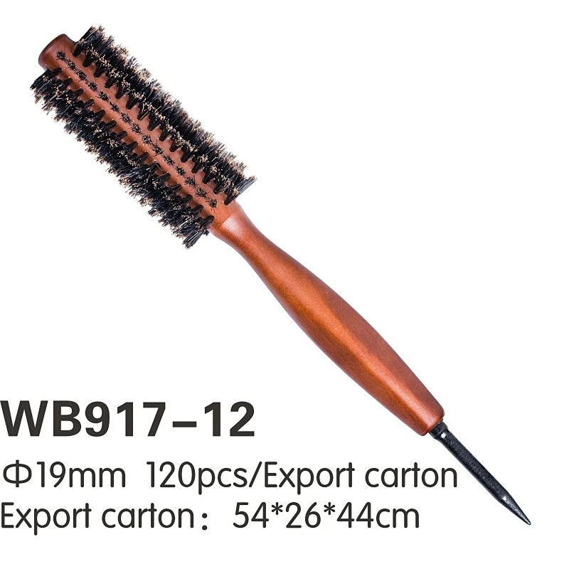 Wooden round brush