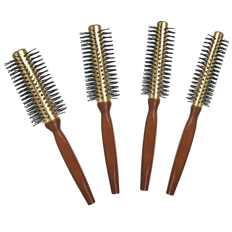Wooden round brush