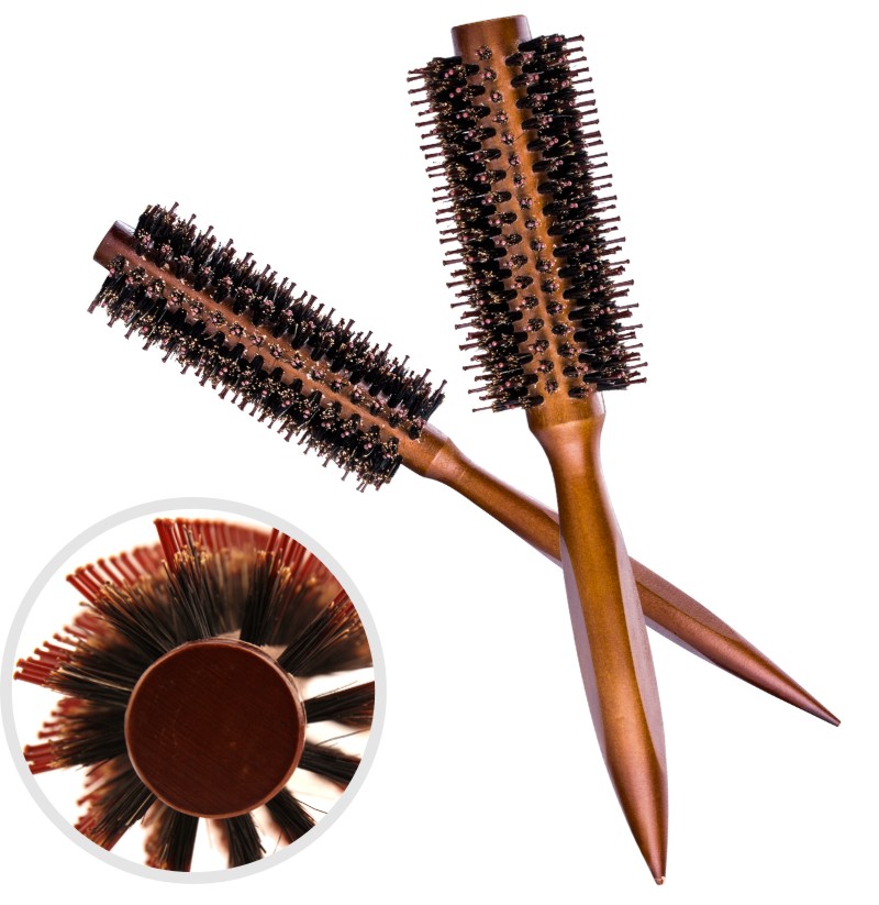 Wooden round brush