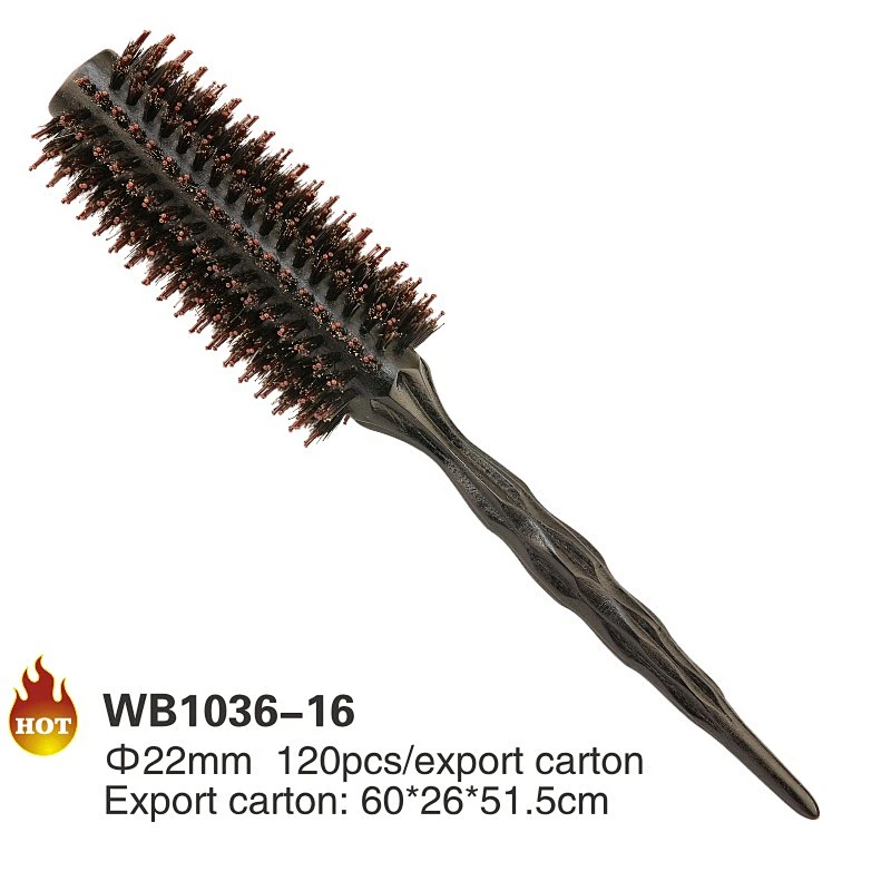 Wooden round brush