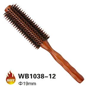 Wooden round brush