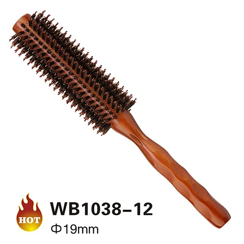 Wooden round brush