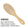 black paddle hair brush